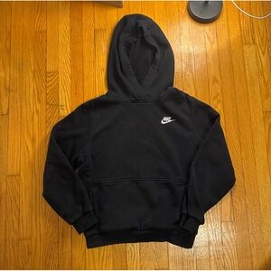 Black nike hoodie kids large